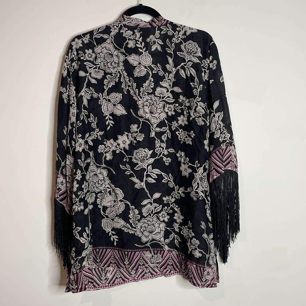 Johnny Was | Women’s Edina Fringe Blouse Size Small NWT - Picture 7 of 8